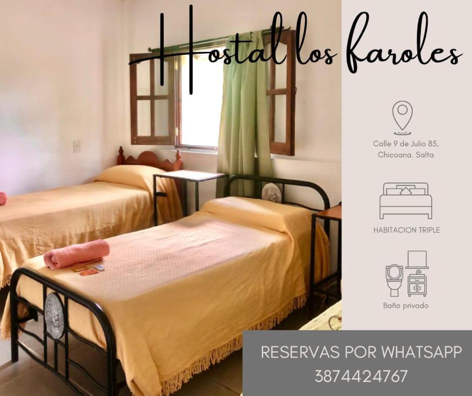 Hostal Los Faroles Chicoana Luaran gambar